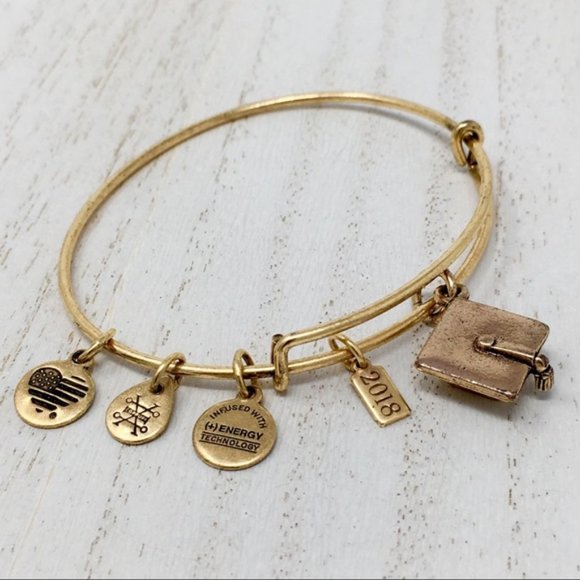 Alex and Ani Jewelry - ALEX & ANI 2018 Graduation Cap Charm Bangle